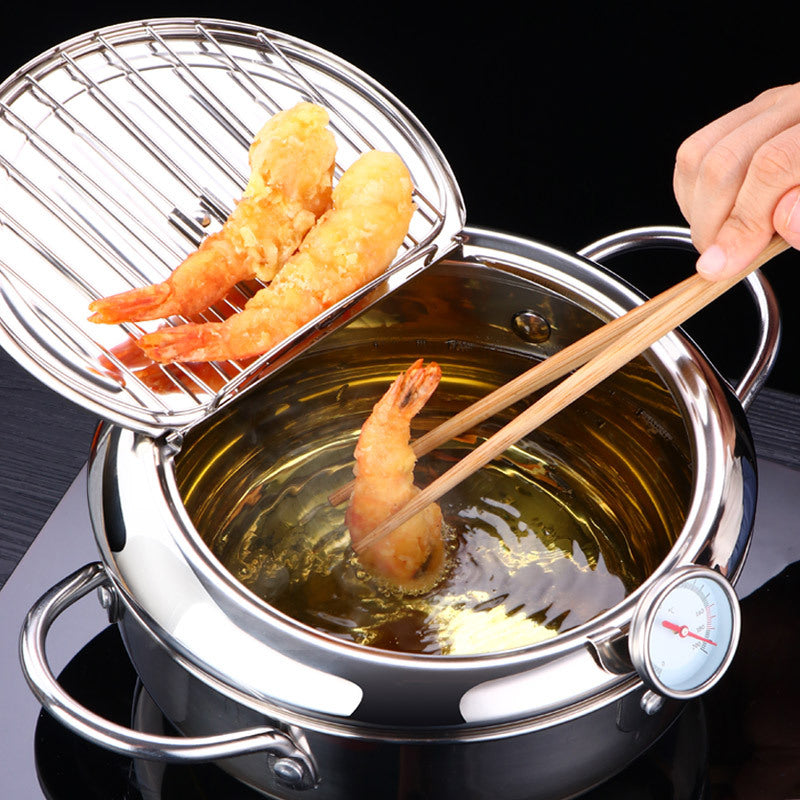 Stainless Steel Deep Frying Pot