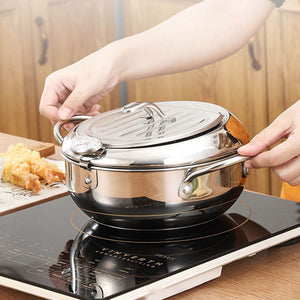 Stainless Steel Deep Frying Pot